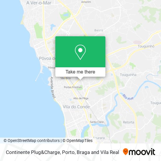 Continente Plug&Charge map