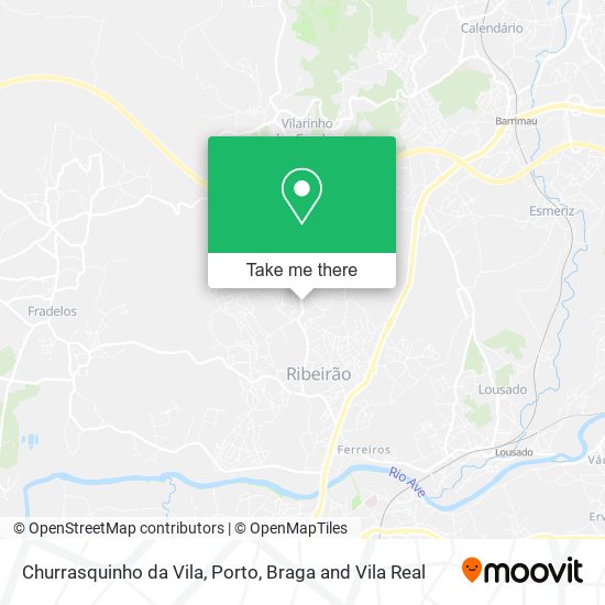 Churrasquinho da Vila mapa