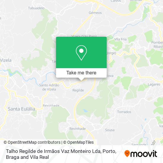 Talho Regilde de Irmãos Vaz Monteiro Lda map