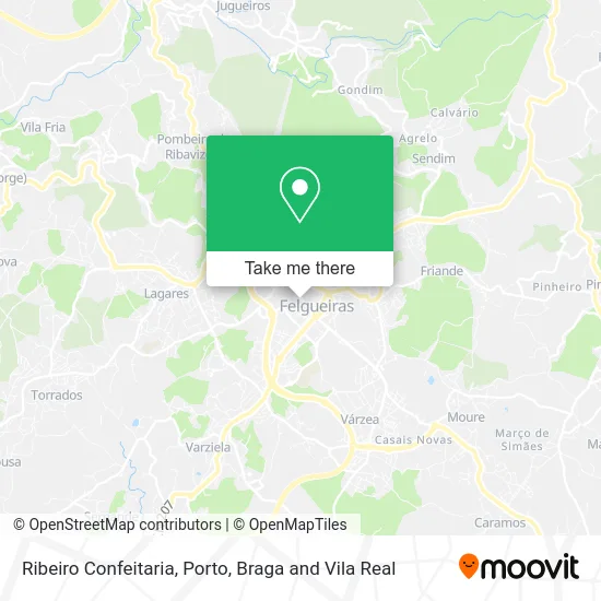 Ribeiro Confeitaria map