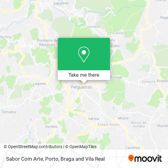 Sabor Com Arte mapa