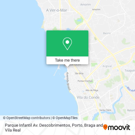 Parque Infantil Av. Descobrimentos mapa