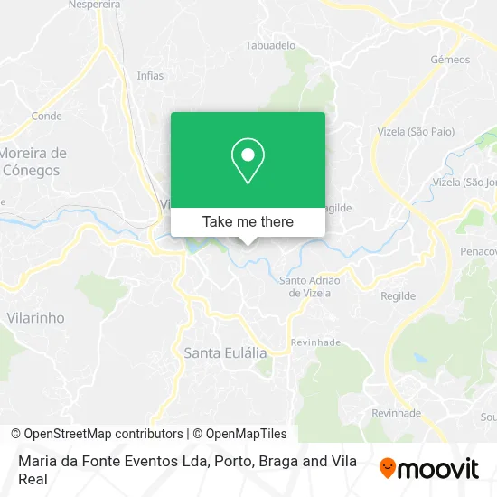 Maria da Fonte Eventos Lda map