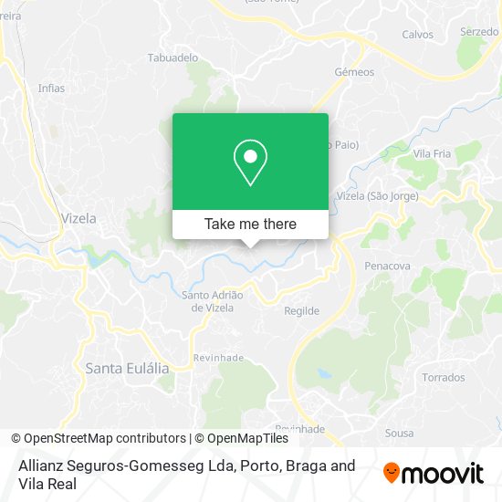 Allianz Seguros-Gomesseg Lda map
