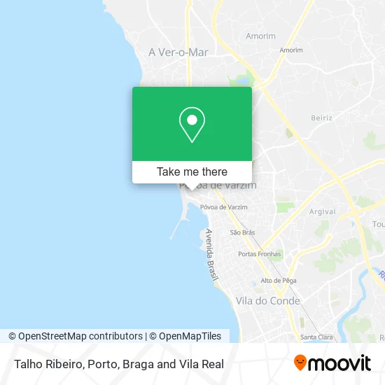 Talho Ribeiro map