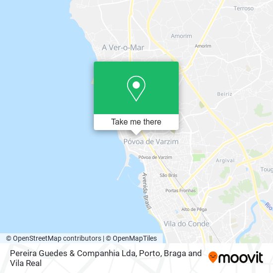 Pereira Guedes & Companhia Lda mapa