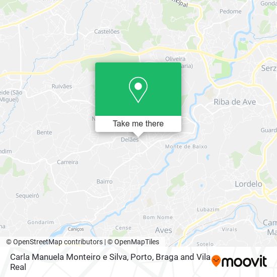 Carla Manuela Monteiro e Silva map