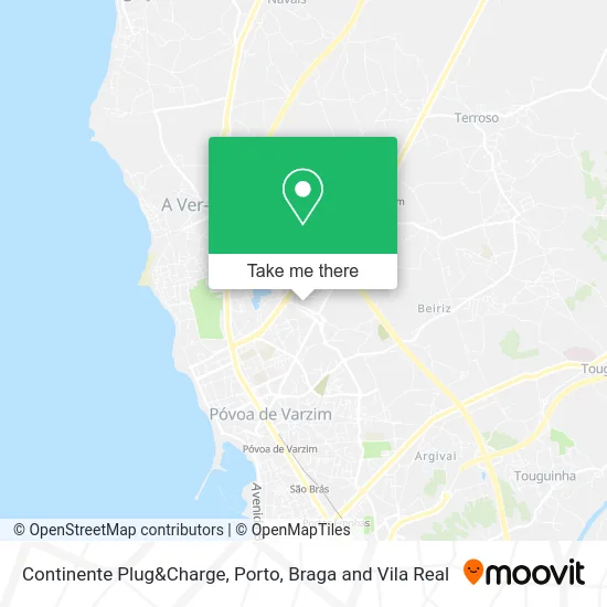 Continente Plug&Charge map