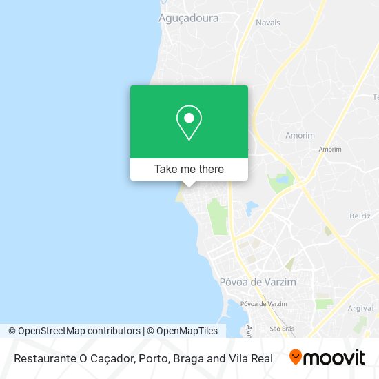 Restaurante O Caçador map