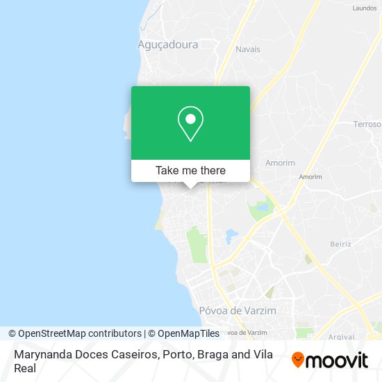 Marynanda Doces Caseiros mapa