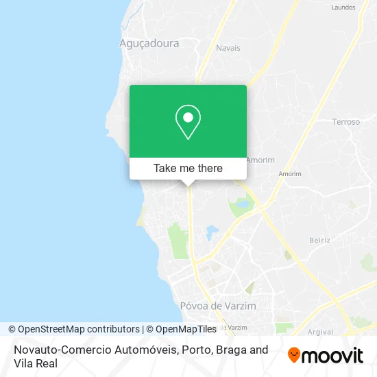 Novauto-Comercio Automóveis map