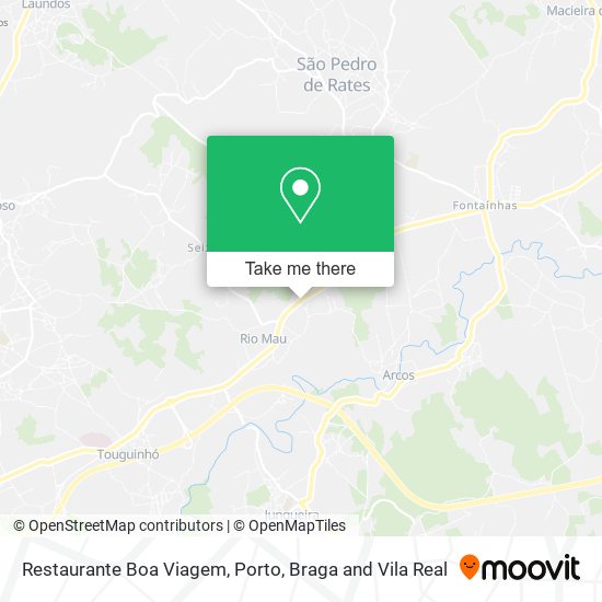 Restaurante Boa Viagem mapa