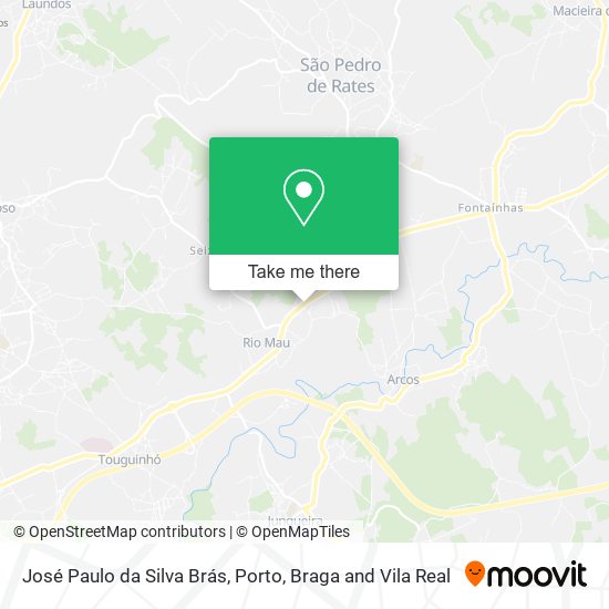 José Paulo da Silva Brás mapa