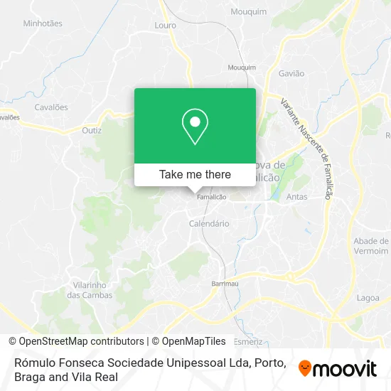 Rómulo Fonseca Sociedade Unipessoal Lda map
