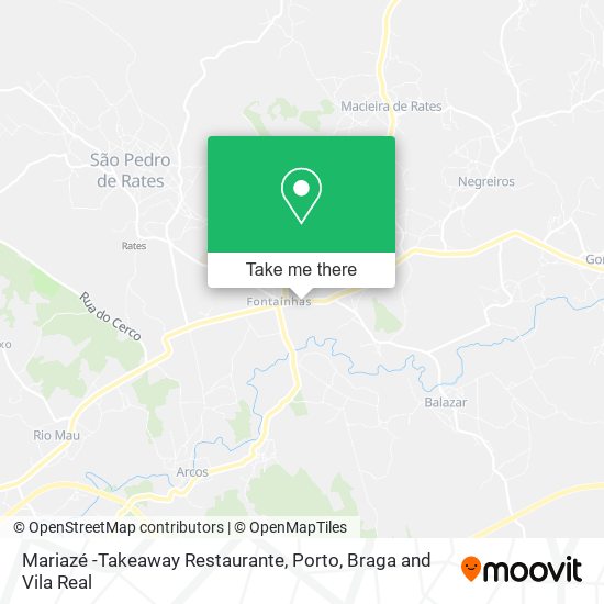 Mariazé -Takeaway Restaurante map