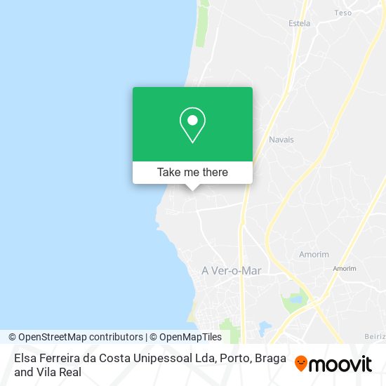 Elsa Ferreira da Costa Unipessoal Lda map
