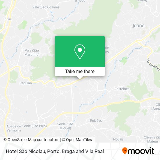 Hotel São Nicolau map