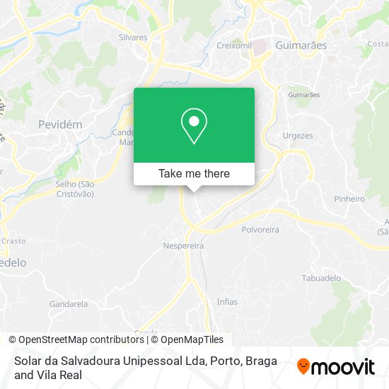 Solar da Salvadoura Unipessoal Lda mapa