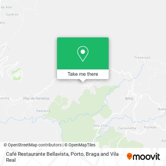 Café Restaurante Bellavista mapa
