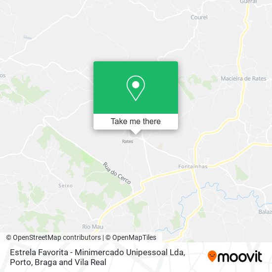 Estrela Favorita - Minimercado Unipessoal Lda mapa