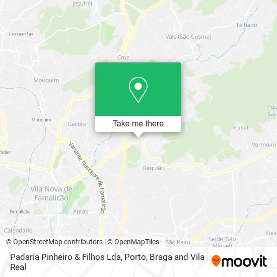 Padaria Pinheiro & Filhos Lda map