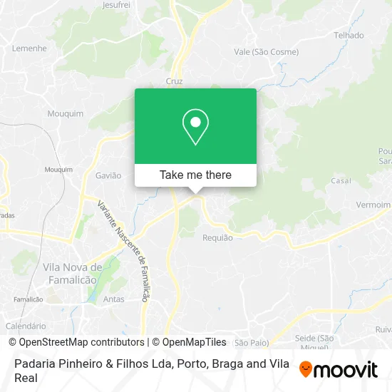 Padaria Pinheiro & Filhos Lda map