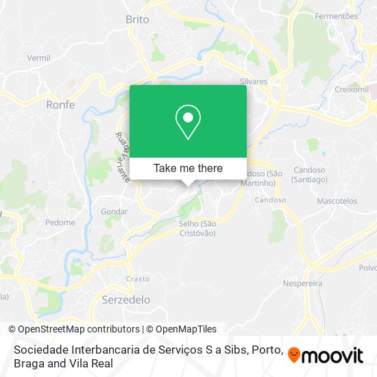 Sociedade Interbancaria de Serviços S a Sibs mapa