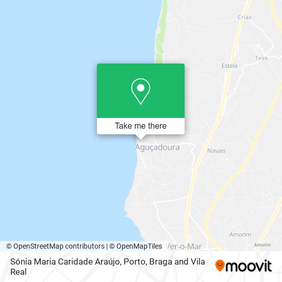Sónia Maria Caridade Araújo mapa