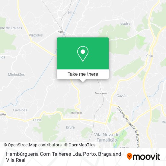 Hambúrgueria Com Talheres Lda mapa