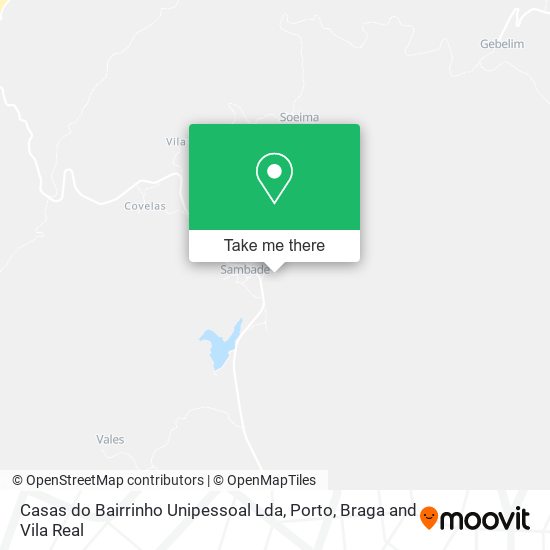 Casas do Bairrinho Unipessoal Lda map