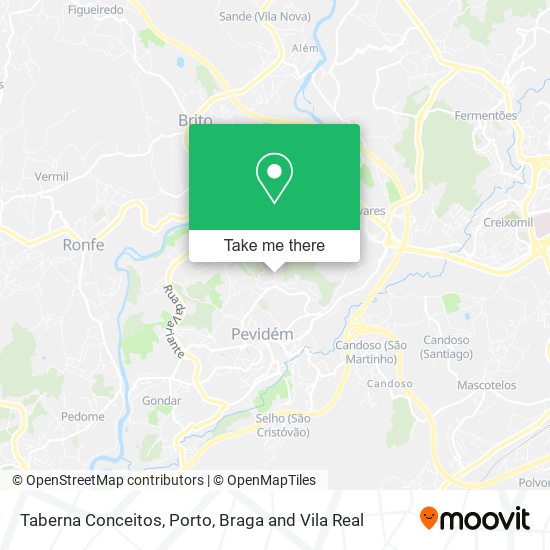 Taberna Conceitos mapa