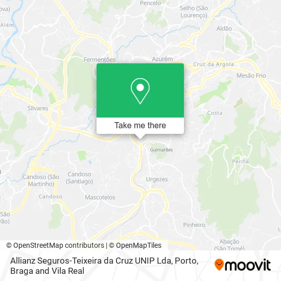 Allianz Seguros-Teixeira da Cruz UNIP Lda map