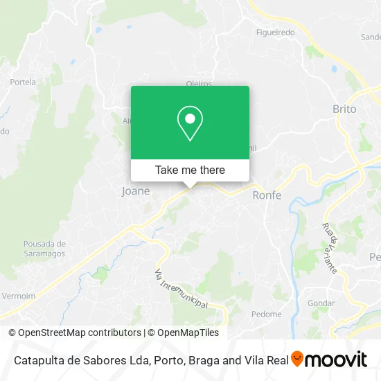 Catapulta de Sabores Lda map