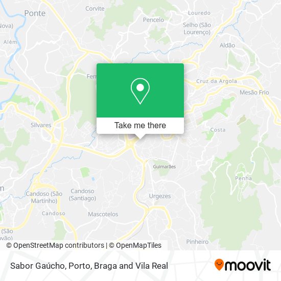 Sabor Gaúcho mapa