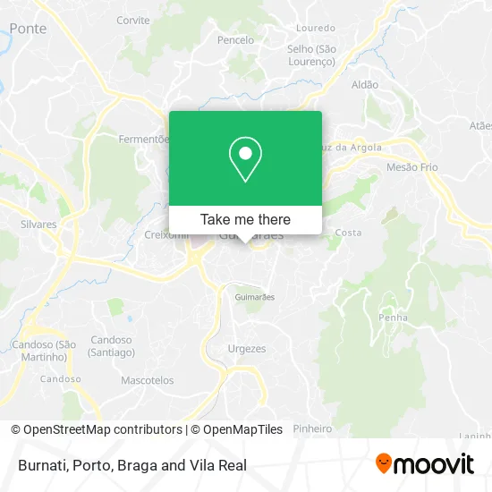Burnati map