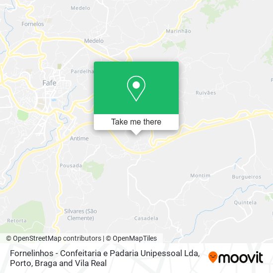 Fornelinhos - Confeitaria e Padaria Unipessoal Lda map