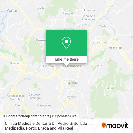 Clínica Médica e Dentária Dr. Pedro Brito, Lda Medipédia map