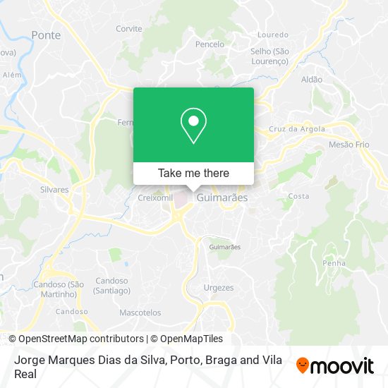 Jorge Marques Dias da Silva map