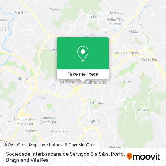 Sociedade Interbancaria de Serviços S a Sibs mapa