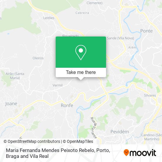 Maria Fernanda Mendes Peixoto Rebelo map