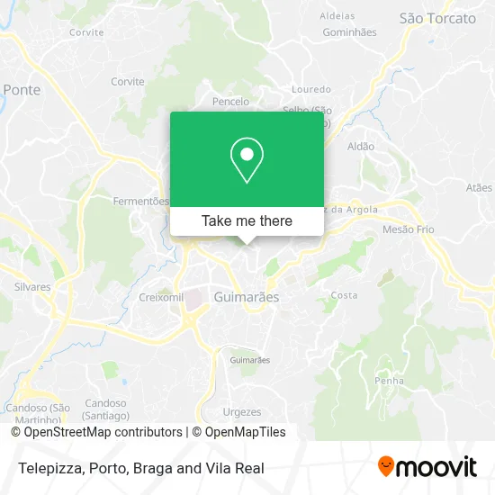 Telepizza map