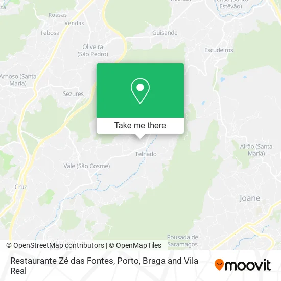 Restaurante Zé das Fontes map