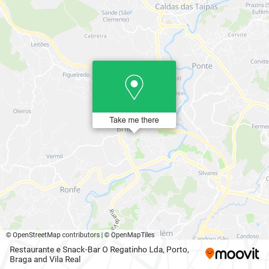 Restaurante e Snack-Bar O Regatinho Lda map
