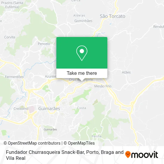 Fundador Churrasqueira Snack-Bar map
