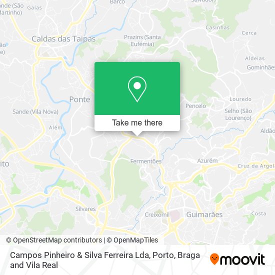 Campos Pinheiro & Silva Ferreira Lda mapa