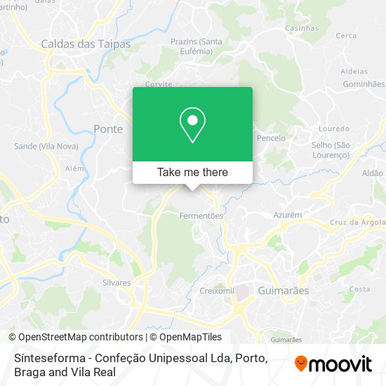 Sínteseforma - Confeção Unipessoal Lda map