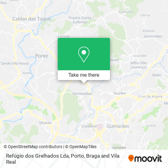 Refúgio dos Grelhados Lda map