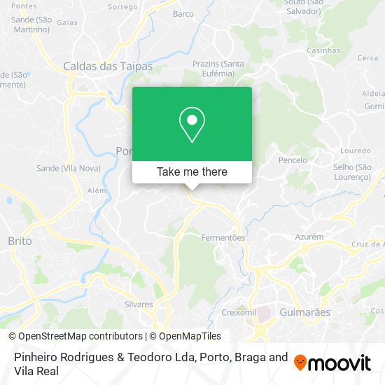 Pinheiro Rodrigues & Teodoro Lda map