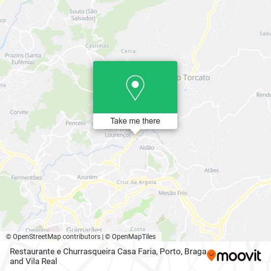 Restaurante e Churrasqueira Casa Faria map