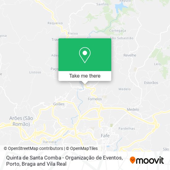 Quinta de Santa Comba - Organização de Eventos map